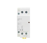 Impianti elettrici Contattore domestico HCH8-40 2P 40A 63A 2NO o 2NC 1NO1NC 24V 110V 220V Contattore automatico su guida DIN (Size : 2P 63A 2NO AC110V)