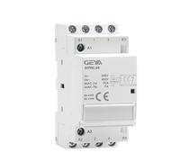 Impianti elettrici Contattore domestico modulare automatico su guida Din AC230V 4P 25A 4NO 2NO2NC 3NO1NC 50/60Hz (Size : 4P 25A 2NO2NC)