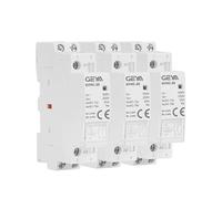 Impianti elettrici Contattore domestico su guida Din GYHC AC24V 48V 110V 220V 2P 25A 2NC 2NO 1NO1NC 50/60Hz (Size : Auxiliary 2NC)