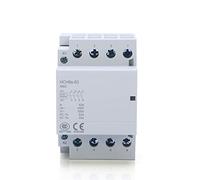 Impianti elettrici Contattore HCH 8S-63 4 0a 100a Contattori modulari 4p 63a 4no 4NC 2NO2NC 220V 110V 24V Contattore automatico domestico Tipo guida DIN IKT 50/60 Hz Elettricità industriale (Size : 4