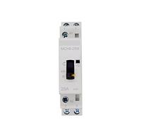 Impianti elettrici Contattore MCH8-25m 2p 25a 220V/230V 50/60Hz Din Rail Contattori modulari CA for uso domestico con interruttore di comando manuale (Size : 1no 1nc)