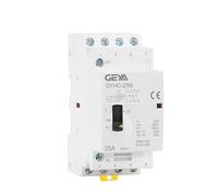 Impianti elettrici Contattore modulare CA for uso domestico su guida Din 4P 25A 4NO o 2NO2NC 220V/230V 50/60HZ (Size : 4P 25A 4NO 220V)