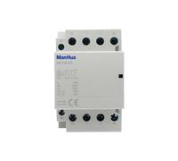 Impianti elettrici Contattore modulare CA for uso domestico su guida Din MCH8-63 4P 63A 220V 50/60HZ (Size : 2NO 2NC)
