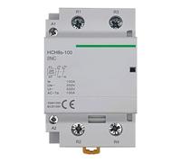 Impianti elettrici Contattore modulare HCH8s-100 2P 100A 2NO o 4NO 220V Contattore automatico domestico su guida Din 1 pz (Size : 100A 2NC DC24V)
