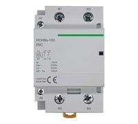 Impianti elettrici Contattore modulare HCH8s-100 2P 100A 2NO o 4NO 220V Contattore automatico domestico su guida Din 1 pz (Size : 100A 2NC AC230V)