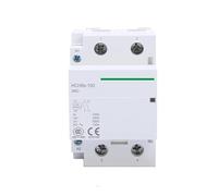 Impianti elettrici Contattore modulare HCH8s-100 2P 100A 2NO o 4NO 24V 110V 220V Contattore automatico for uso domestico su guida Din (Size : 100A 2NO AC230V)