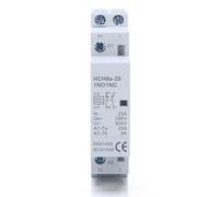 Impianti elettrici Contattore modulare HCH8s-25 2P 16A 25A 2NO o 2NC 1NO1NC 110V 220V Contattore automatico for uso domestico su guida Din 1 pz (Size : 25A 2NO DC24V)