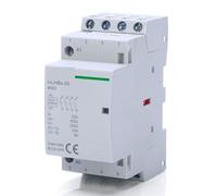 Impianti elettrici Contattore modulare HCH8s-25 4P 16A 20A 25A 4NO 4NC o 2NO2NC 3NO1NC 24V 110V 220V Contattore automatico for uso domestico su guida Din (Size : 4P 25A 4NC AC230V)