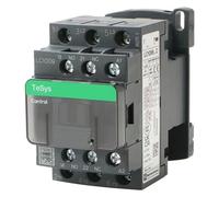 Impianti elettrici Contattore tripolare AC versione nera 3P LC1D25 LC1D32 LC1D38 B7C F7C Q7C M7C 24 V 110 V 220 V 380 V 1 pz (Color : LC1D25, Size : 380V)