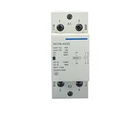 Impianti elettrici Contattori CA for uso domestico su guida Din NCH8 220 V/230 V 500 V ~ 2P 40A 63A Contattore CA modulare 1 pz (Size : NCH8-40A-20 2NO)