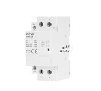 Impianti elettrici GYHC 2 Poli 63A DC24V Tensione di Controllo Bobina 2NO 2NC 1NO1NC Contattore Automatico Domestico Tipo su Guida Din (Size : 2P 63A 1NO1NC DC24V)