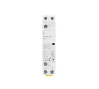 Impianti elettrici HCH8-25 12PCS Contattore modulare 2P 2NO 1NO1NC 2NC 24V 110 110V 220V Contattore automatico for uso domestico su guida Din 1 pz (Size : 2P 25A 2NO 230V)
