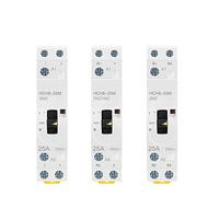 Impianti elettrici HCH8-25M 2P 16A 20A 220V Rail Domestico AC Modulare Contattore con Interruttore di Controllo Manuale 2NO 1NO1NC O 2NC 1 Pz (Size : 2P 16A 2NO 230V)
