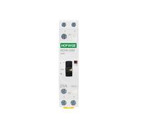 Impianti elettrici HCH8-25M 2P 25A 220V Contattore modulare CA for uso domestico su guida Din con interruttore di controllo manuale 2NO 1NO1NC o 2NC (Size : 2P 16A 2NO 230V)