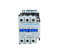 Impianti elettrici NC1-8011Z Contattore for montaggio su guida Contattore elettrico industriale DC 24V DC36V DC48V DC110V DC220V NC1-8011 LC1 (Size : NC1-8011Z DC24V)