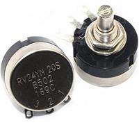 Impianti elettrici Pulsante di accensione RV24YN20S B201 B501 B102 B202 B502 B103 B203 B503 B104 B105 Potenziometro RV24 YN20S (Size : 200k-b204)