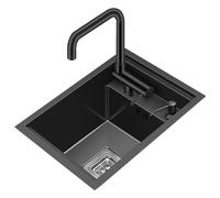 Impianti Lavello per Barre Cucina per Appartamenti E Ville Lavello da Cucina Ad Incasso A Scomparsa Lavello Compatto Camper E Roulotte con Coperchio Lavandino Lavastoviglie Cucina
