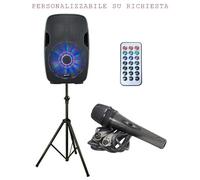 IMPIANTO AUDIO 829 PACK per animatori karaoke discobar feste palestre party dj