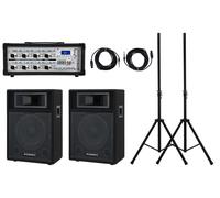 Pronomic StagePower PM83-110 PA Set, Powermixer, Potenza: 300 Watt/ 4 Ohm