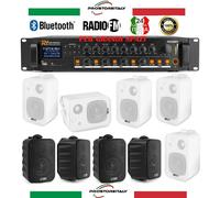 IMPIANTO AUDIO FILODIFFUSIONE PARETE SPAZI DA 1000 A 2000 METRI QUADRI CIRCA