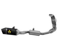 Impianto Completo ARROW E5 Veloce alluminio Dark per TRIUMPH TIGER660 2022>2023
