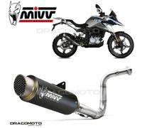 Terminale Scarico Mivv Gp Pro Acciaio Nero Bmw G 310 Gs 2017 > 2023