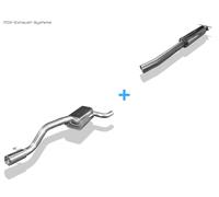 Impianto Completo Da Kat Ford Focus 1 RS 1X90MM Rotondo Arrotolato Dritto