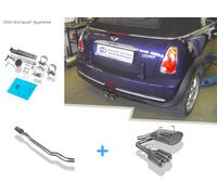 Impianto Completo Da Uscita Centrale Mini Cooper Cabrio R52 2x76 Rotondo
