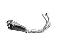 IMPIANTO COMPLETO DELTA RACE ACCIAIO INOX NERO MIVV PER YAMAHA TRACER 9 / GT / G