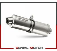 Impianto Completo di scarico Storm by Mivv Gp inox Yamaha T-max 500 2002 02