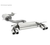 Impianto Completo Duplex Da Kat Ø70Mm Audi A3 8P 1.4 TFSI Con 2X76Mm Smussato