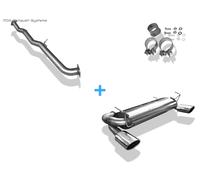 Impianto Completo Duplex Racing Da Kat. Per Nissan 350Z 115x85mm