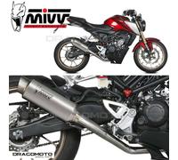 Scarico Completo MIVV GP PRO Titanio Alto per HONDA CB 125 R 2021 > 2023