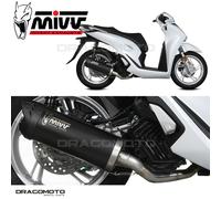 MV.HO.0007.LV - Scarico Completo MIVV MOVER Nero HONDA SH 125 (20-23)