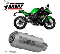 K.044.SM3X - Scarico Completo Mivv MK3 Inox KAWASAKI NINJA 650 / Z650 (17-)