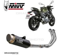 K.044.L2P - Scarico Completo Mivv SPORT GPpro Carbonio KAWASAKI Z650 (17-)