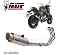 SCARICO COMPLETO 2x1 MIVV GP PRO TITANIO KAWASAKI Z650 2017-2019