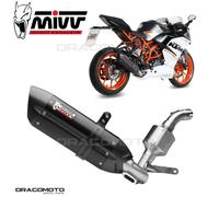 KT.015.L9 - Scarico Completo Mivv SUONO STEEL BLACK KTM RC 390 14-