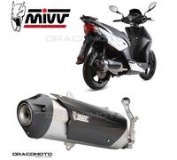 Scarico Completo MIVV Urban Acciaio inox per Kymco People S 200 2007 > 2012