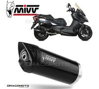 MV.KY.0003.LV - Scarico Completo MIVV MOVER Inox Nero KYMCO DOWNTOWN 300 (09-17)