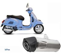 14358E - Scarico Completo LeoVince LV ONE EVO Inox VESPA GTS 125 i.e. (17-20)