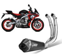 Impianto Completo Mivv Delta Race Black E5 per Aprilia Tuono 660 2021 > 2024