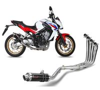 Impianto Completo MIVV GP Nero per HONDA CB 650 F 2014 > 2018