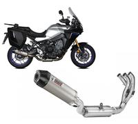 Y.069.L4C - Scarico Completo MIVV OVAL Titanio YAMAHA Tracer 9 / GT (21-22)