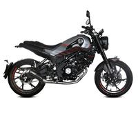 E.007.LC4B - Scarico Completo MIVV X-M1 Inox Nero BENELLI LEONCINO 125 (22-22)