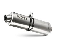 Impianto Completo Oval Storm Acciaio Inox per Kawasaki Z 650 2023 > 2024