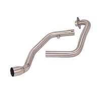Impianto Completo Per SUZUKI GIXXER250 Gixxer 250 SF250 Scarico Per Modificato Raccordo Centrale Anteriore 51 Mm Tubo Scarico Moto(1)
