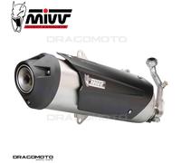Scarico Completo MIVV Urban Acciaio inox per Piaggio Beverly 300 2010 > 2013