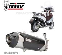 Scarico Completo MIVV Urban Acciaio inox per Piaggio Beverly 300 2010 > 2013