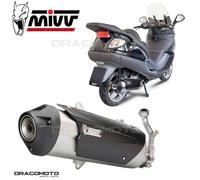 Scarico Completo MIVV Urban Acciaio inox per Piaggio Mp3 125 2006 > 2007